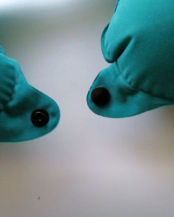 Новинка!Портативная,удобная, автоматическая надувная подушка для шеи