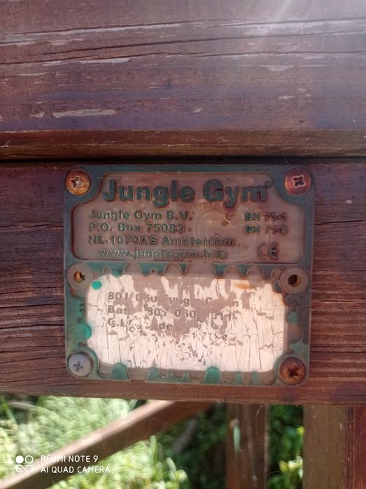 Căsuța și leagăn jungle gym