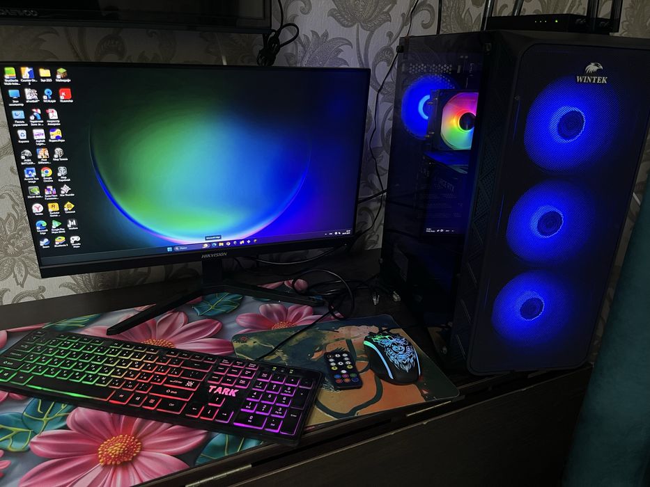 Монитор 75 гц, мышка клавиш