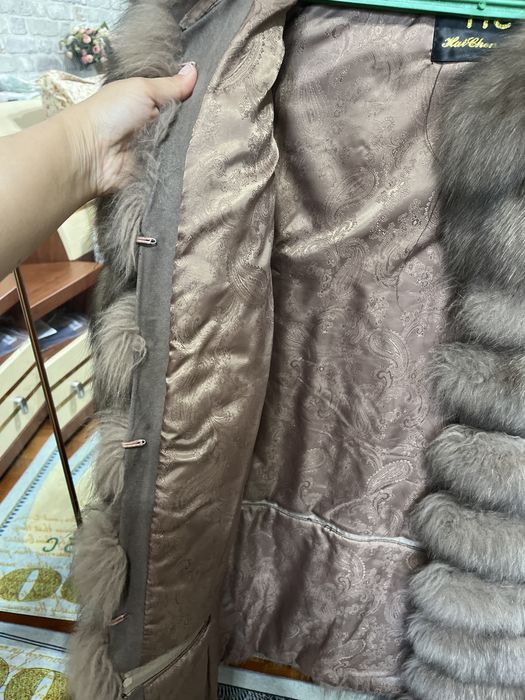 Продам (песец) шубку трансформер размер 46 L