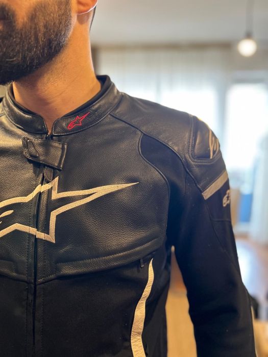 Geaca moto piele textil ALPINESTARS SP X