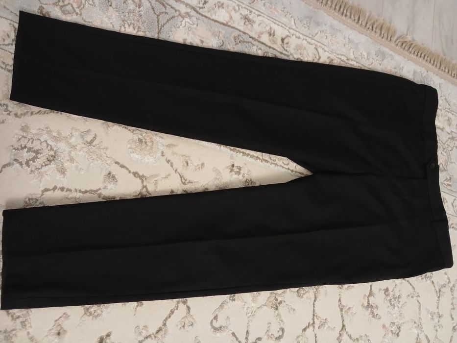 Черный тройка костюм