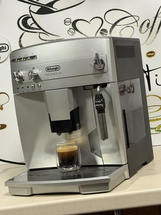 Кафемашина кафе автомат delonghi magnifica с гаранция