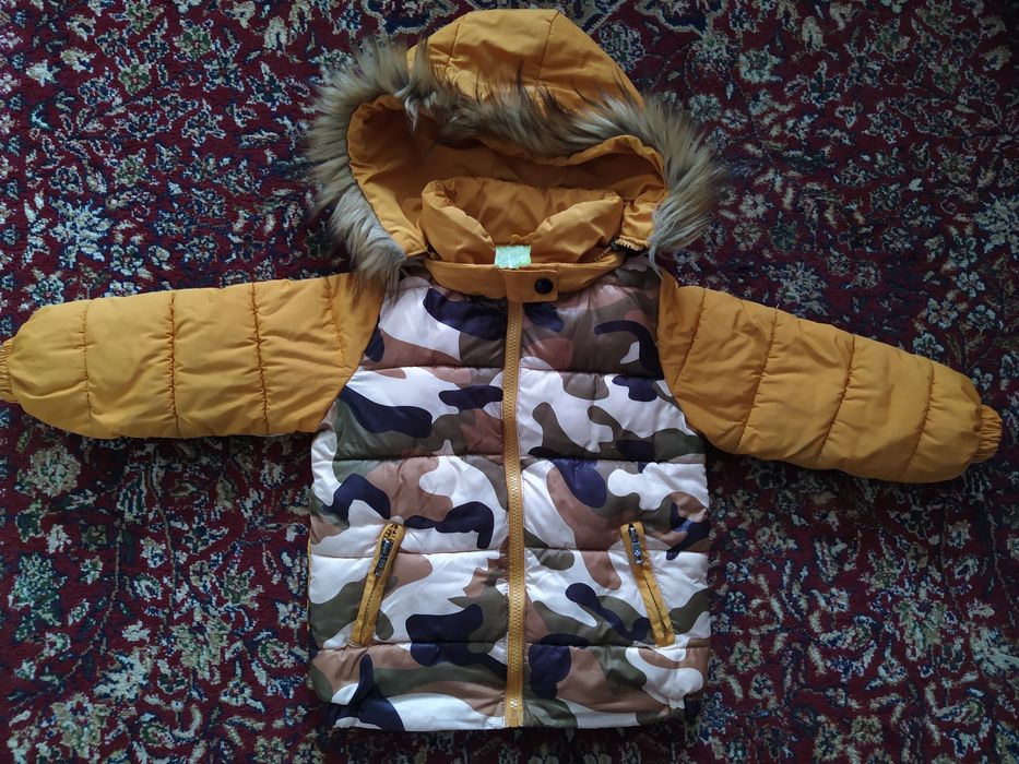 Зимнесезонная куртка и штаны на мальчика