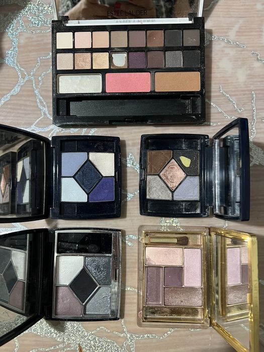 Тени пудра Dior Lancome Estee Lauder