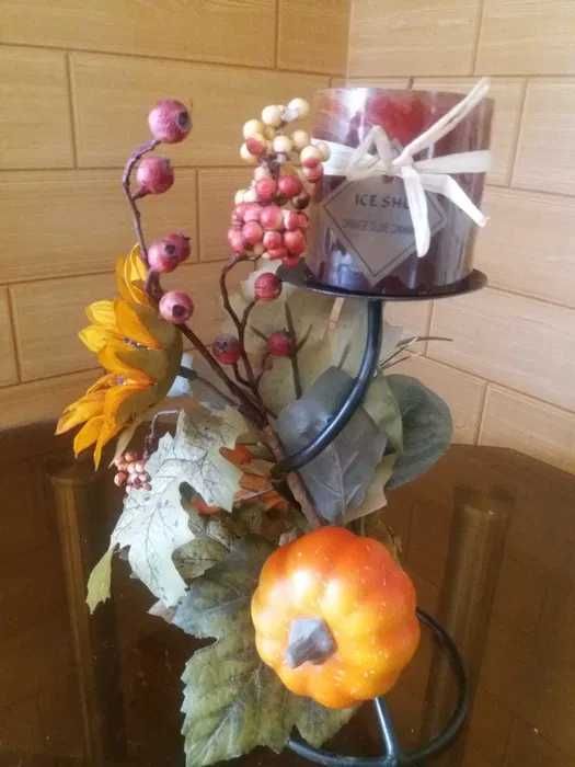 Подсвечник в композиции 32 см