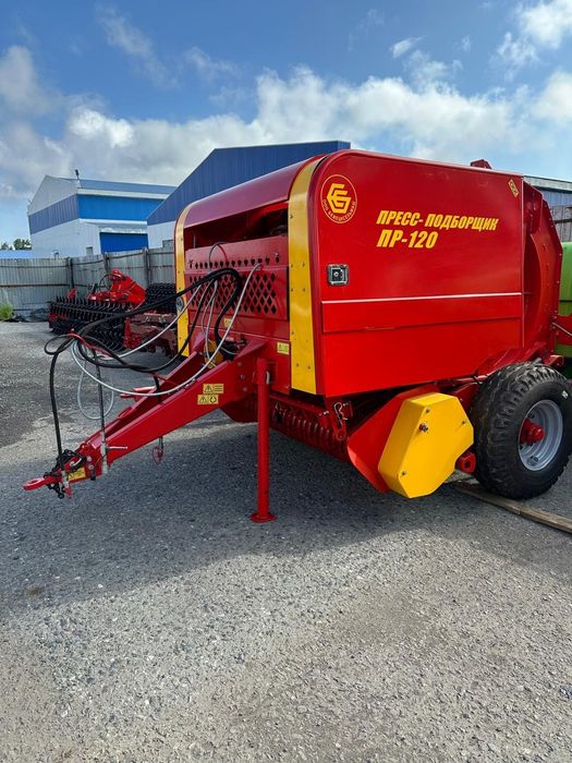 Пресс подборщик рулонный, тюковый