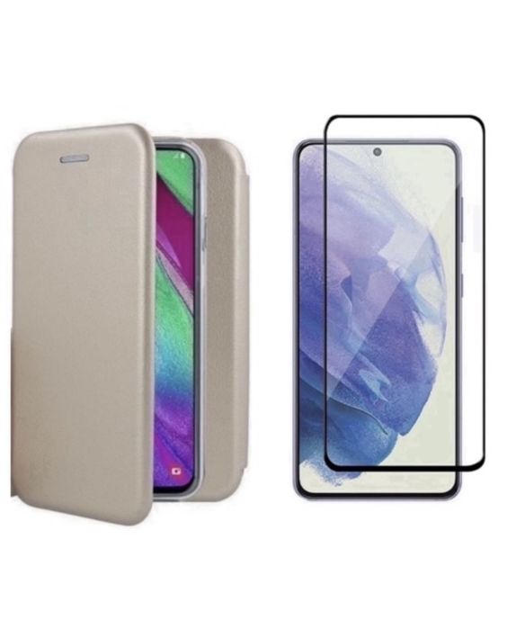 Husa Flip Piele si Folie Sticla Xiaomi Redmi Note 13C 13 PRO 5G 14C