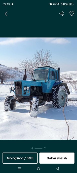 Mtz 80.2 sotiladi