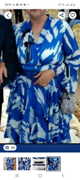 Турецкое вечернее платье