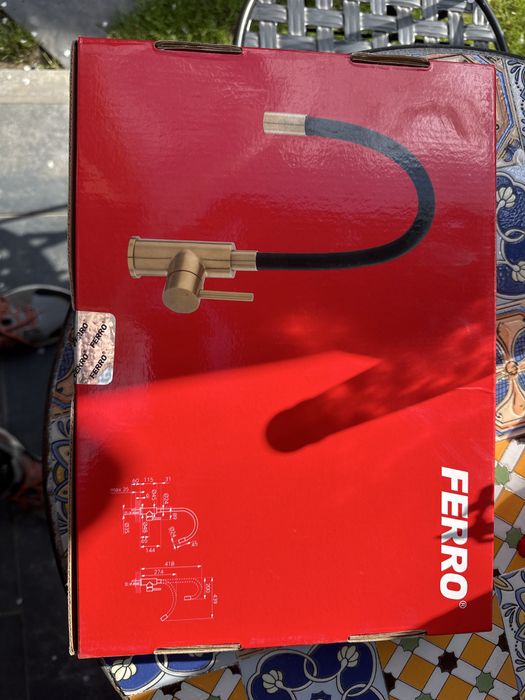 Baterie Ferro Zumba inox Gold