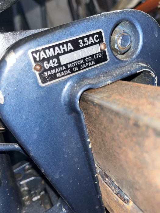 Yamaha 3.5 cp Racire aer cizma S-360€ !