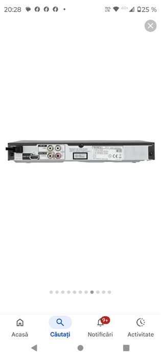 dvd player Sony~dvp-sr760h