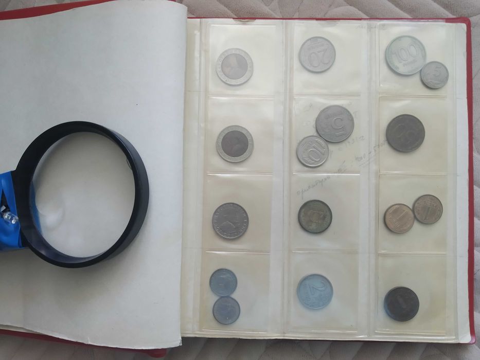 Коллекция монет СССР, РФ, РК.