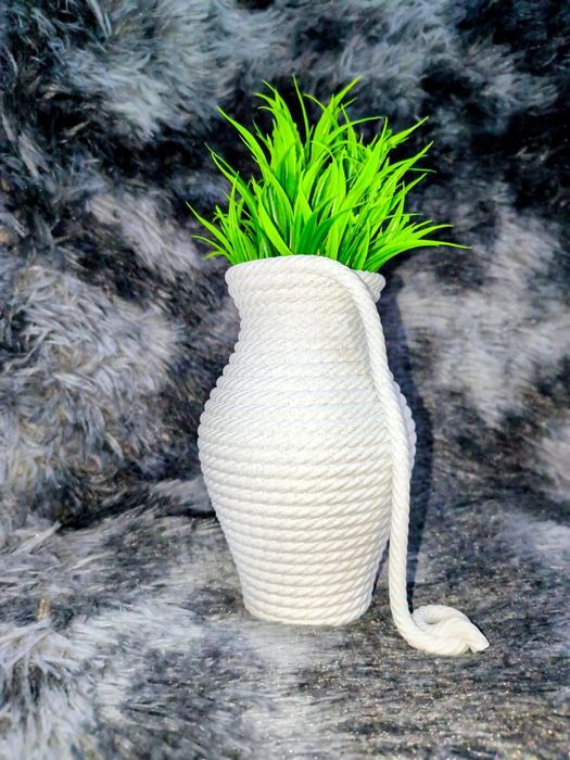 Vază Rope   (cu frânghie)