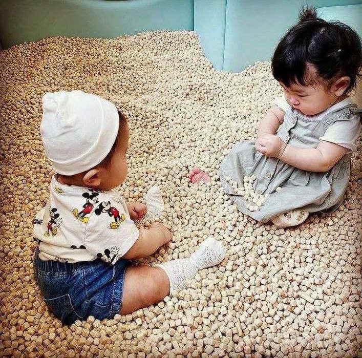 песочница наполнитель "Деревянный песок"