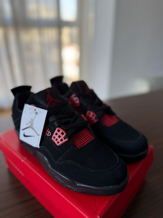 Jordan 4 Red Thunder Full Box