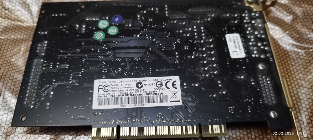 Creative Sound Card, X-Fi Audio SB0460 7.1-Channel
