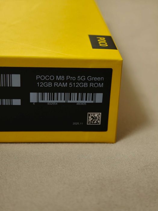 Xiaomi Poco M8 Pro 5G Green, 12GB RAM, 512GB Stocare