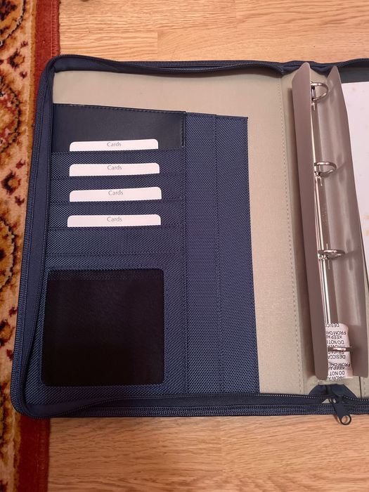 Agendă din material organic unisex