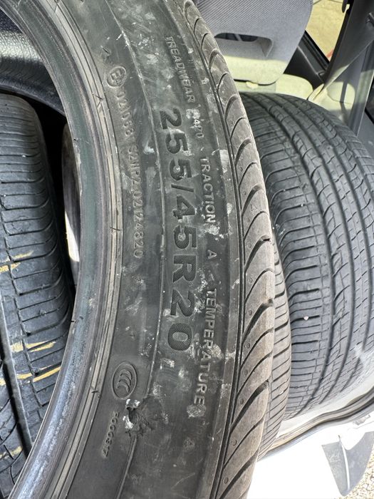 Летние шины 255 45 р20