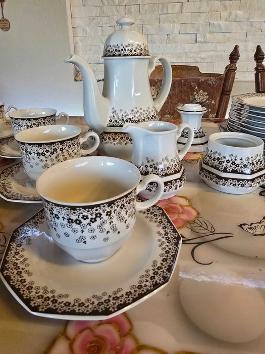 Античен порцеланов сервиз за кафе "WINTERLING FLORIDA"
