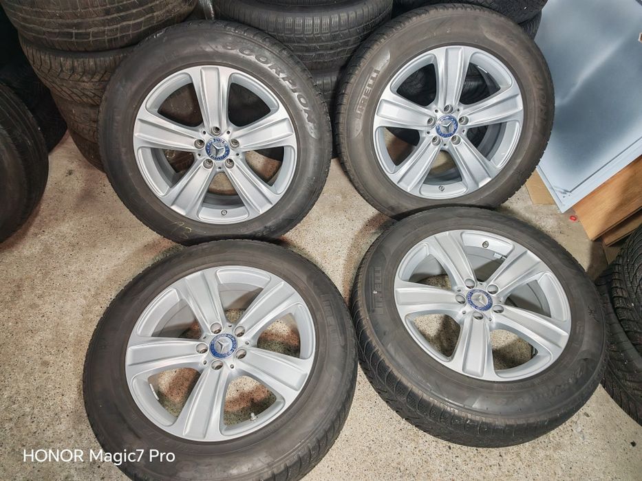Jante originale Mercedes GLC 235 60R18 Pirelli iarna 2020