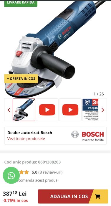 Vand Flex si Bormasina