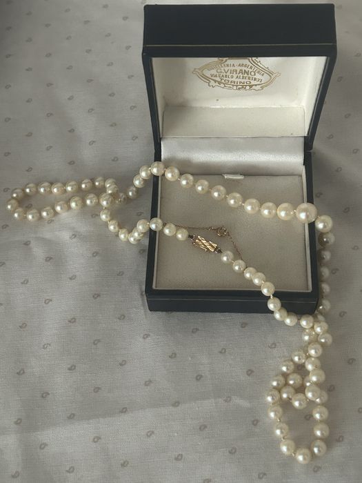 Colier perle japoneze Akoya AAA