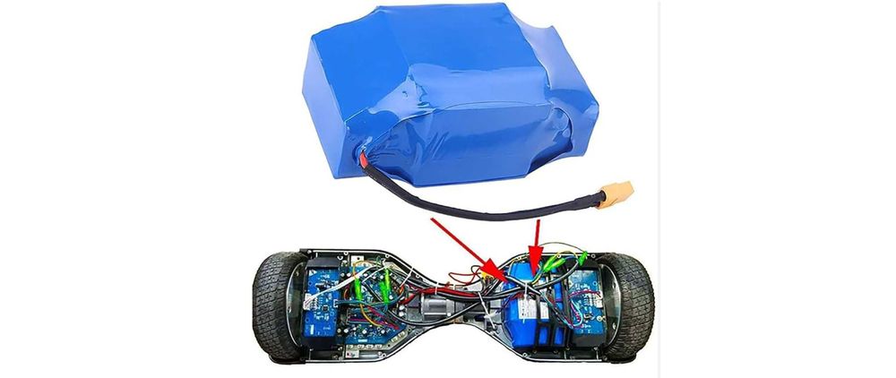 Acumulator-Baterie Hoverboard 36v si capacitatea de 6.4 Ah