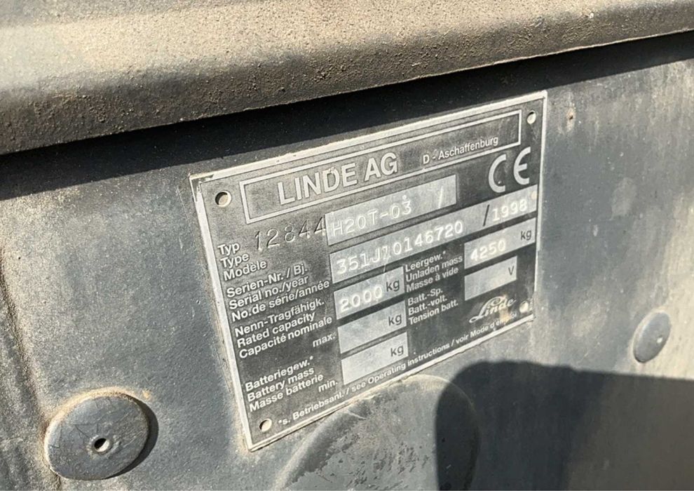 Stivuitor Linde H20T-03