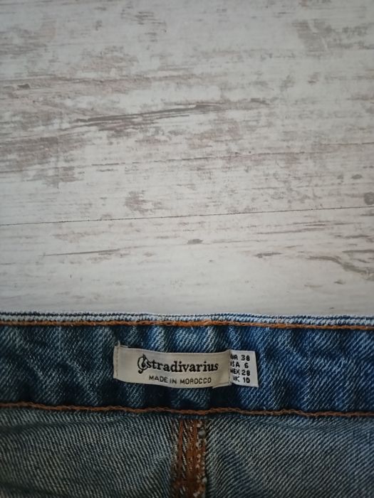 Дамска дънкова пола Stradivarius