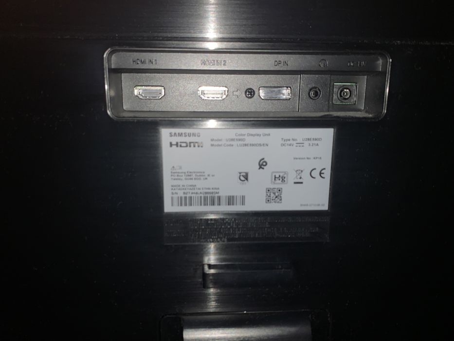 Monitor LED Samsung Gaming LU28E590DS 28 inch 4K