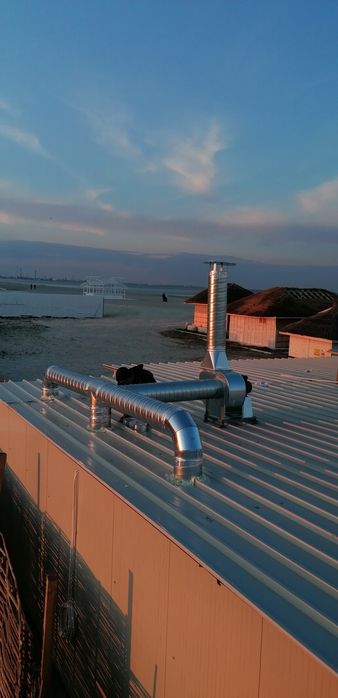 100 Executie , montaj și curatare autorizata hota inox si tubulatura.