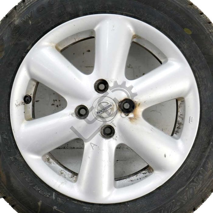 Алуминиеви джанти 4x100 с гуми R15 Nissan Note I (E11) ID:146597