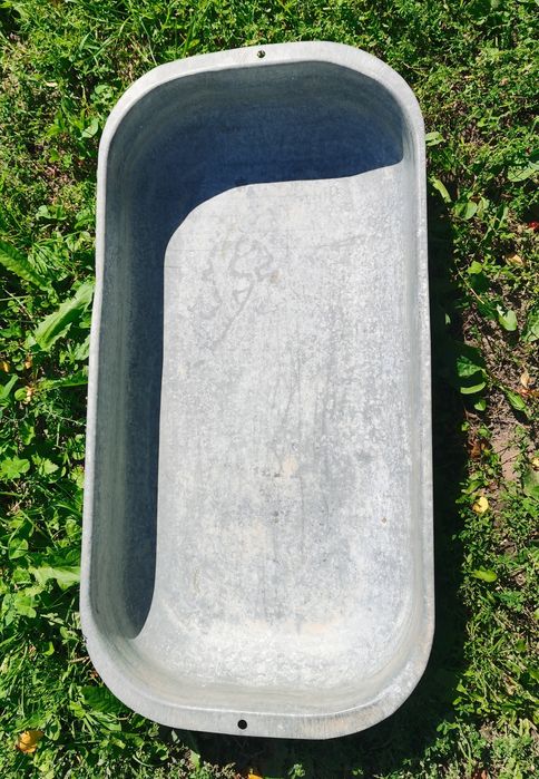 Оцинкованная ванна ссср корыто