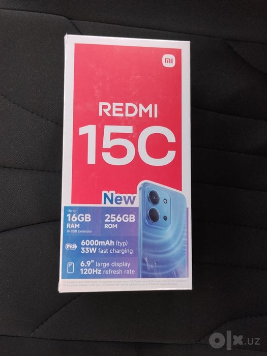 Redmi 15C 8/256 yengi ochlmagan