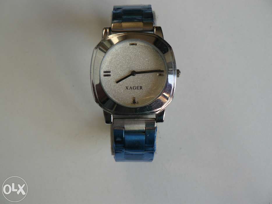 Ceas Barbati Cu Bratara Metalica "XAGER" Mecanism Quartz