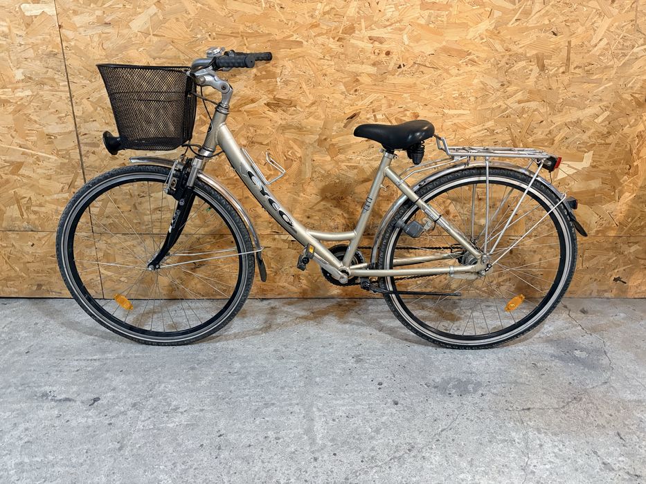 28цола CYCO алуминиев дамски градски велосипед колело[7ck-SRAM]