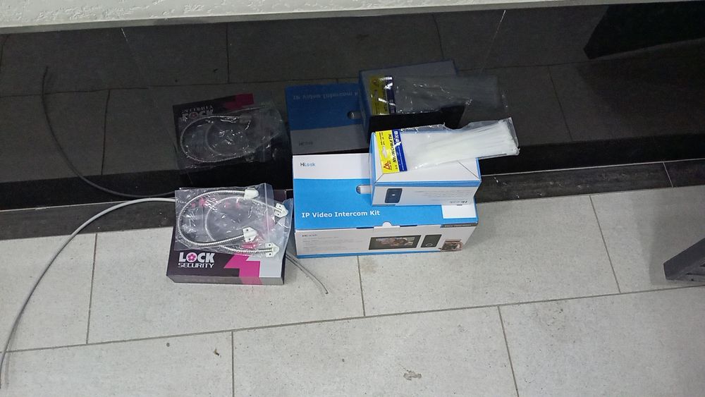 Установка и подключение IP домофон hikvision