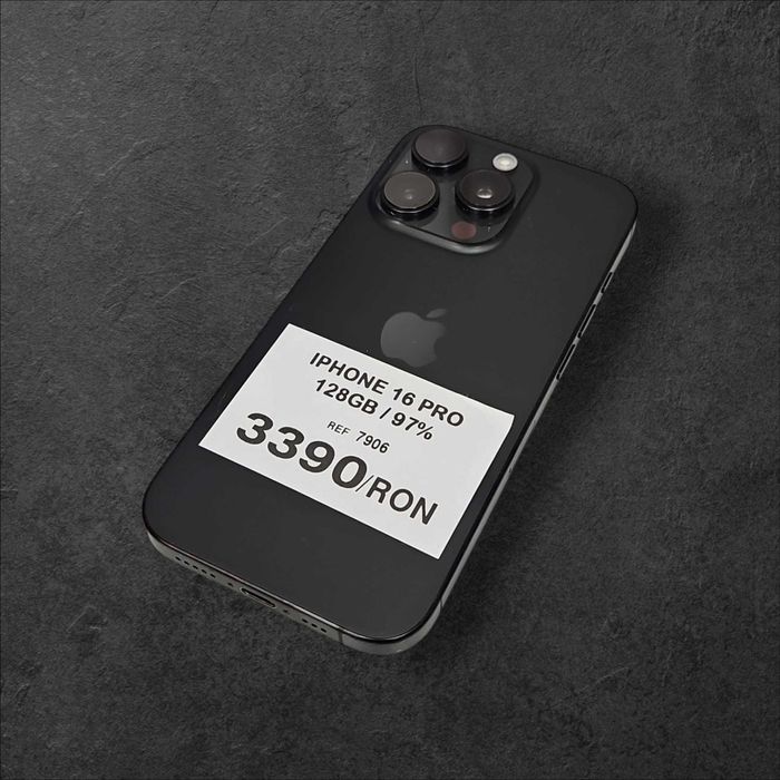 [7906] Apple Iphone 16 Pro 128GB 97% / Amanet Tulcea