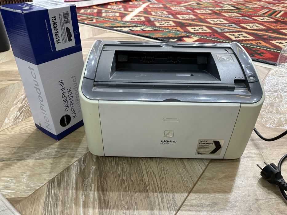 принтер чернобельый Canon