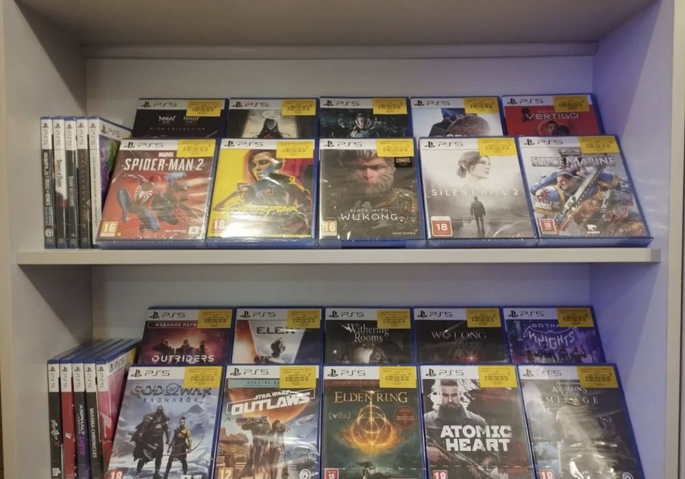 Диски для ps5 новые и б/у есть