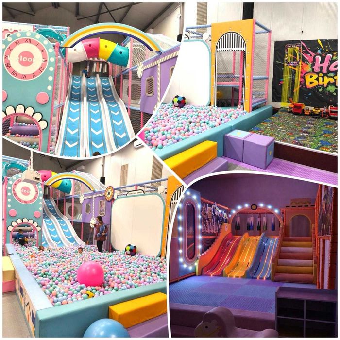 loc de joaca modular labirint piscina bile