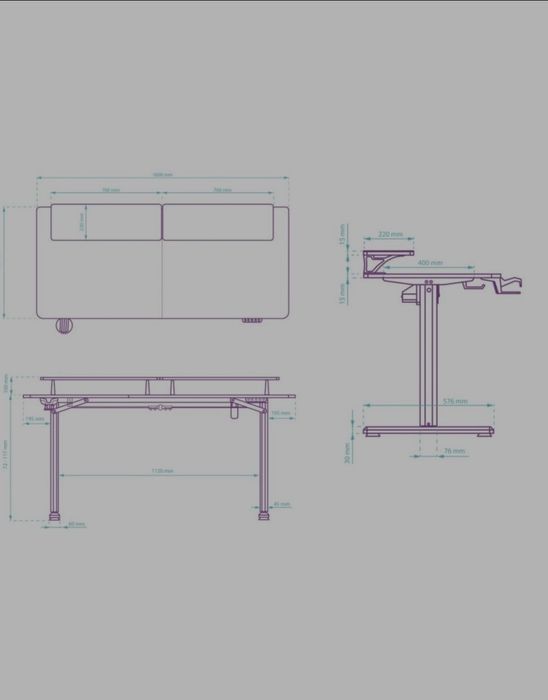 Гейминг бюро Ultradesk - Highlander XXL, 72-117 cm, кафяво computer desk electronic height adjustment