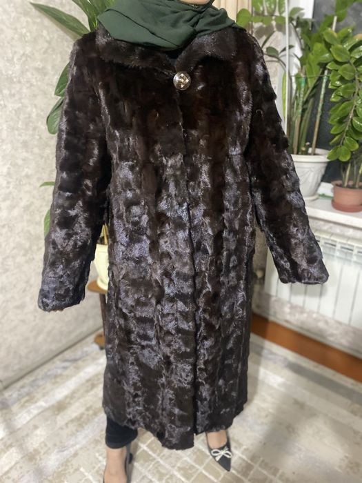 Шуба норковая б/у