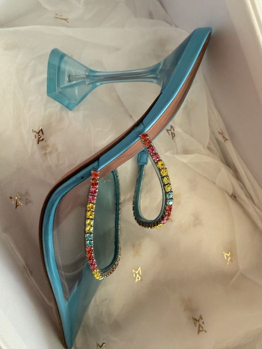 Обувки- Amina Muaddi оригинал