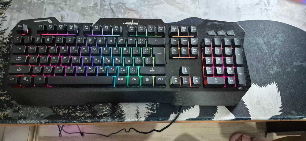 Геймърска клавиатура uRage Marvo Scorpion RGB