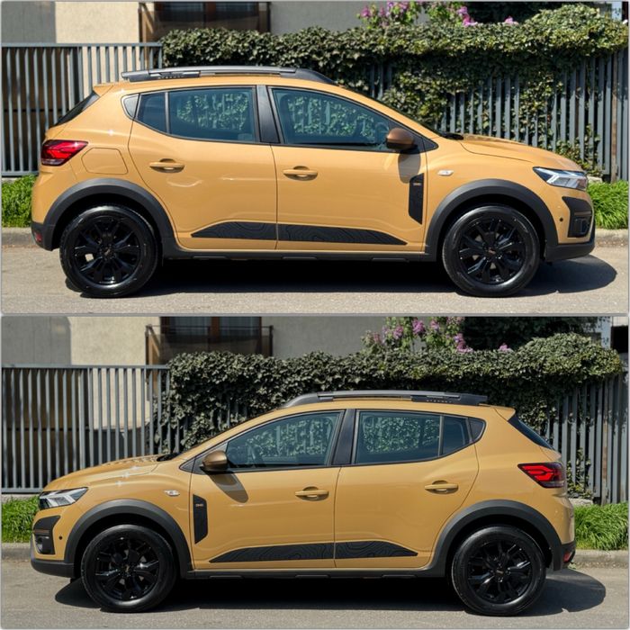 Dacia Sandero Stepway EXTREME+ / 2025 luna 06 / 16.000 KM / culoare nouă BEIGE OCHRE SAFARY / ECO G 100 CP GPL din Fabrică / GARANȚIE 2030-06.