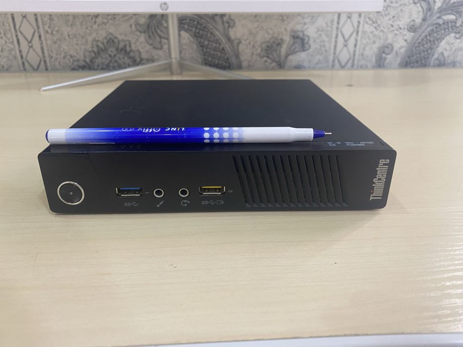 Готовый мощный комплект: Lenovo Tiny i5 / 24" Curved HP / SSD / WiFi